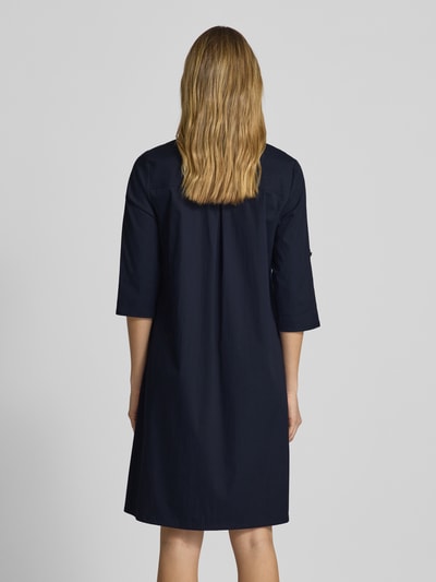 ROBE LÉGÈRE Knielanges Kleid mit 1/2-Arm Marine 5