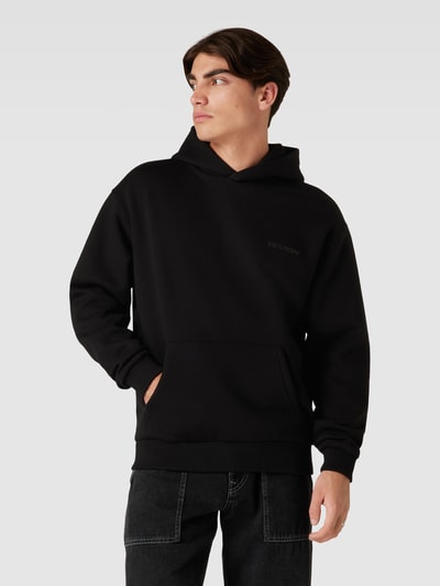 REVIEW Basic oversized hoodie Zwart - 4