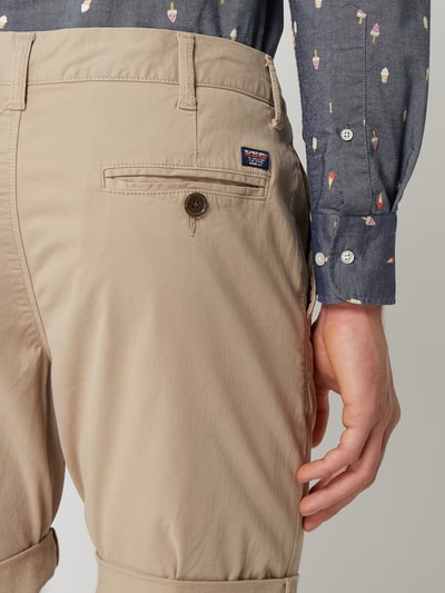 Superdry Chino-Shorts mit Stretch-Anteil Offwhite 3