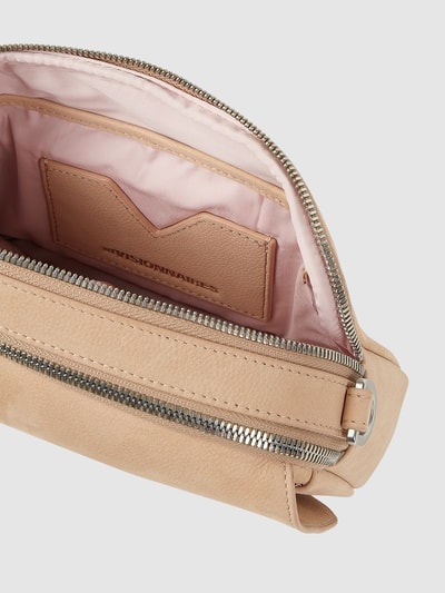 Les Visionnaires Crossbody Bag aus Veloursleder Modell 'Emily'  Ecru 6