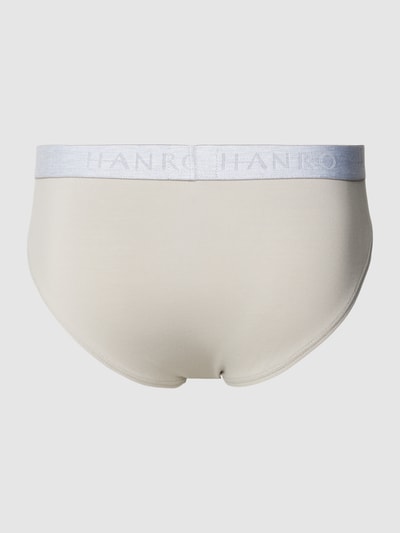 Hanro Slip met label in band in een set van 2 stuks Blauw - 3