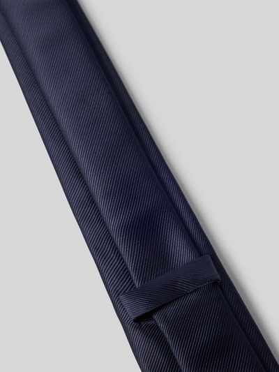 s.Oliver BLACK LABEL Krawatte mit Seiden-Anteil Blau 3