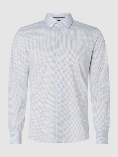 Joop! Slim Fit Slim Fit Business-Hemd mit Stretch-Anteil  Weiss 2