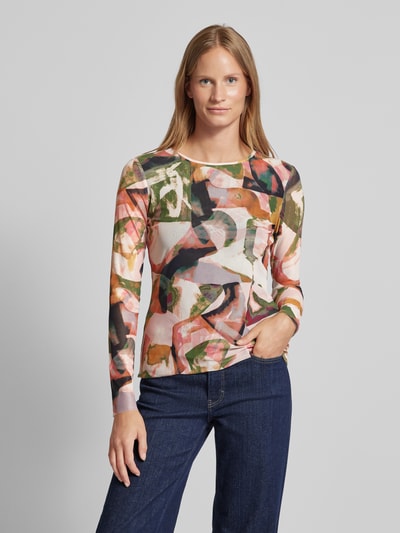 Christian Berg Woman Selection Longsleeve mit Rundhalsausschnitt Rose 4