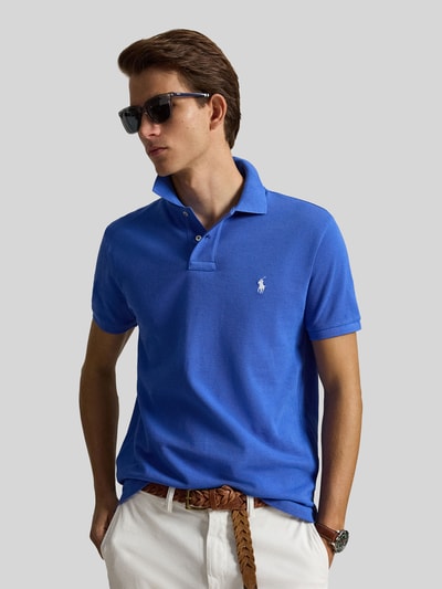 Polo Ralph Lauren regular fit poloshirt van puur katoen Blauw - 4