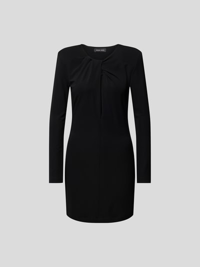 Anine Bing Minikleid mit Schlüsselloch-Ausschnitt Black 2