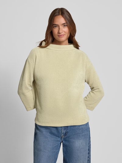OPUS Sweatshirt met 3/4-mouwen, model 'Goheme' Mintgroen - 4