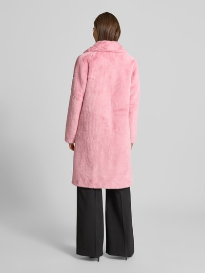 Frieda & Freddies Mantel mit Reverskragen Pink 5