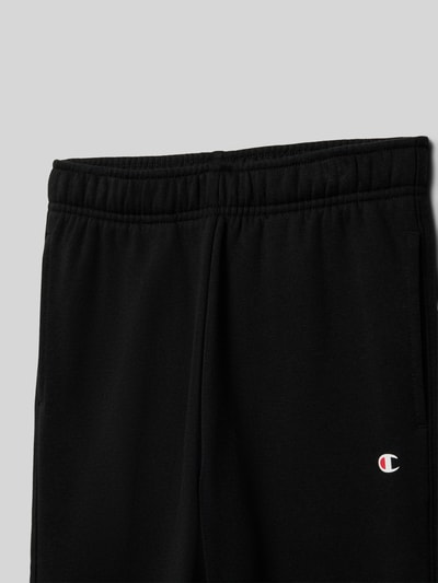 CHAMPION Regular Fit Sweatpants mit Logo-Print Black 2