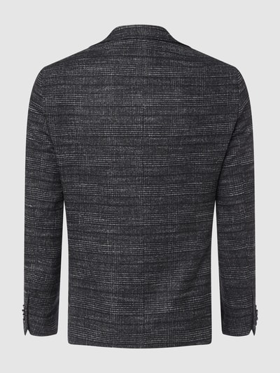 HECHTER PARIS Slim Fit 2-Knopf-Sakko mit Woll-Anteil  Marine 3