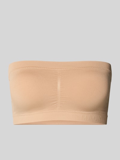 Produktfoto, top bandażowy w jednokolorowym designie, dopasowany krój, mieszanka materiałów z dodatkiem streczu, elastyczny pas, Bandeau-Top in unifarbenem Design von MAGIC Bodyfashion