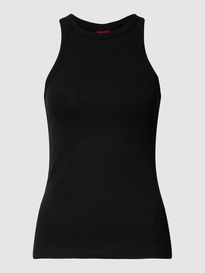 HUGO Tanktop in Ripp-Optik Modell 'CLASSIC TANK' Black 2