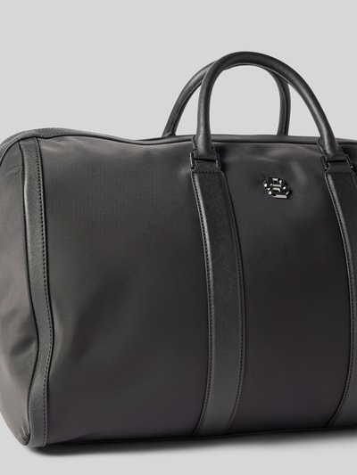 BOSS Duffle Bag mit Label-Applikation Modell 'Holdall' Black 3