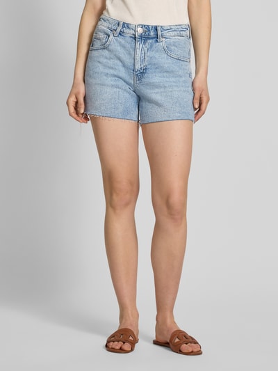 Vero Moda Regular fit korte jeans van katoenmix, model 'TESS' Jeansblauw - 4