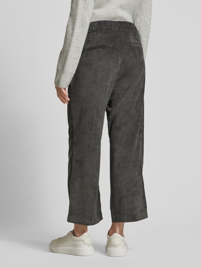 MAC Cropped Culotte aus Cord Anthrazit 5