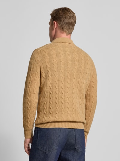 Polo Ralph Lauren Regular fit gebreide pullover van een mix van wol en kasjmier Camel - 5