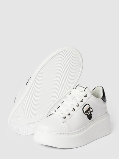 Karl Lagerfeld Sneakers met plateauzool, model 'ANAKAPRI' Offwhite - 5