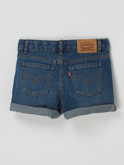 Levi’s® Kids Korte slim fit jeans van katoen  Jeansblauw - 3