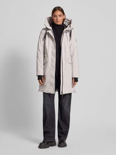 CARS JEANS Parka mit Pattentaschen Modell 'PINCY' Kitt 1