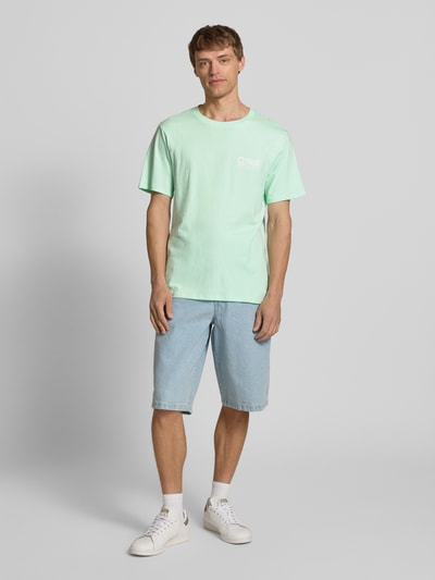 ONeill T-Shirt mit Logo-Print und Rundhalsausschnitt Tuerkis 1