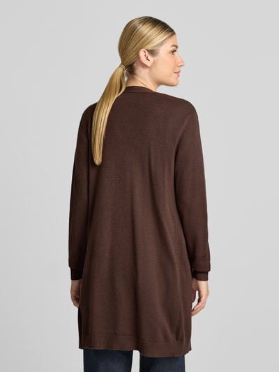 b.young Cardigan aus Viskose-Mix Modell 'NONINA' Schoko 5