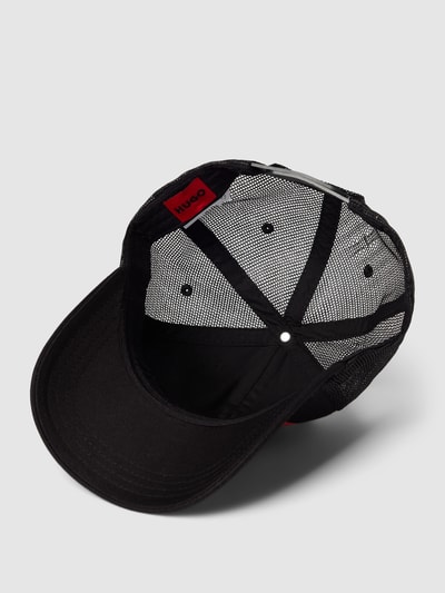 HUGO Trucker Cap mit Label-Detail Modell 'Kody' Black 2