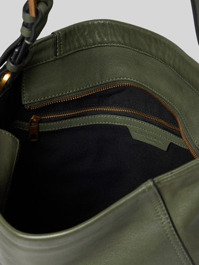 LIEBESKIND BERLIN Handtasche aus Leder mit Label-Detail Modell 'CHUDY' Oliv 5