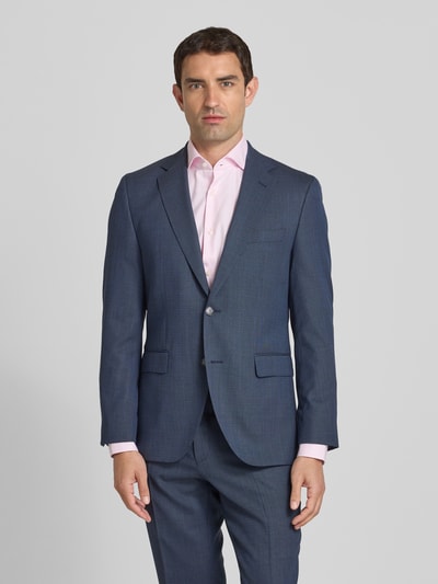 BOSS Colbert met reverskraag, model 'Jeckson' Blauw - 4