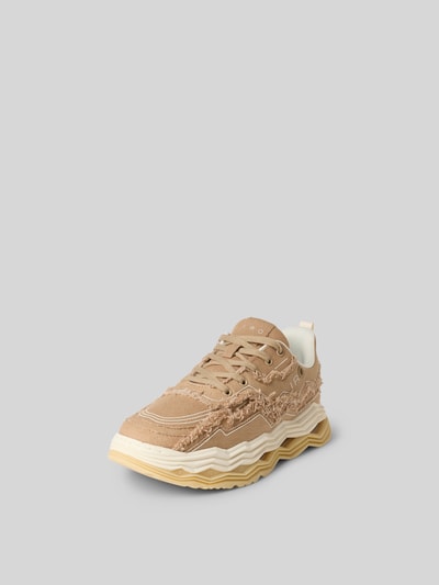 Iro Plateausneakers met siergarnering Zand - 2