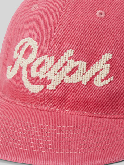 Polo Ralph Lauren Basecap aus reiner Baumwolle mit Logo-Stitching Rot 3