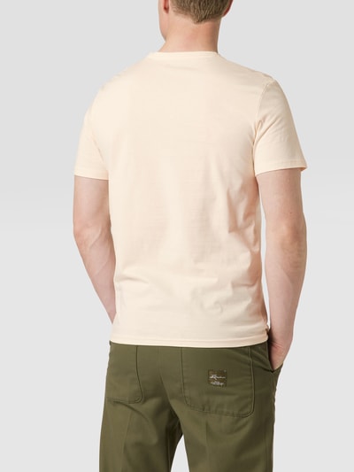 Tom Tailor T-Shirt mit Label-Print Beige 5