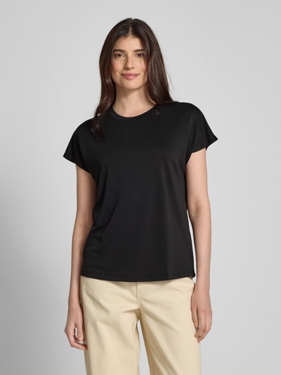 Jake*s Collection T-Shirt mit Rundhalsausschnitt Black 4