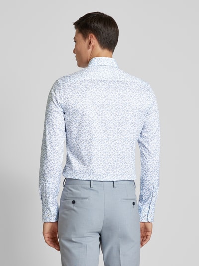 Eterna Slim Fit Slim fit vrijetijdsoverhemd met haaikraag Lichtgroen - 5