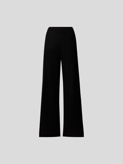 LouLou Studio High Waist Kaschmirhose Schwarz 2