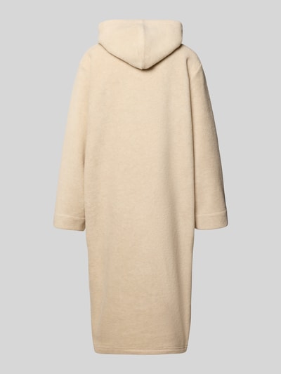 CCDK Copenhagen Szlafrok o kroju relaxed fit z wyhaftowanym logo model ‘Lisbeth’ Beżowy 3