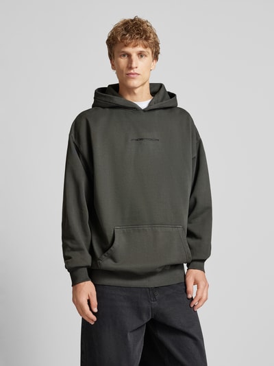 Pegador Oversized hoodie met capuchon, model 'DUBOSE' Antraciet - 4