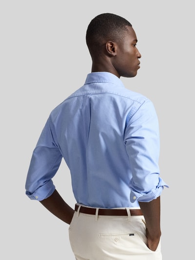Polo Ralph Lauren Regular Fit Freizeithemd aus reiner Baumwolle Hellblau 5