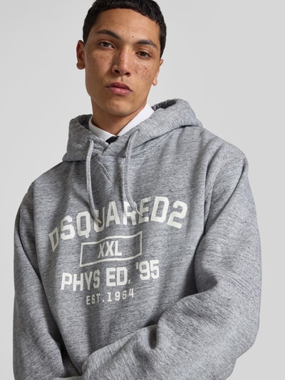 Dsquared2 Hoodie mit Kapuze Mittelgrau 3