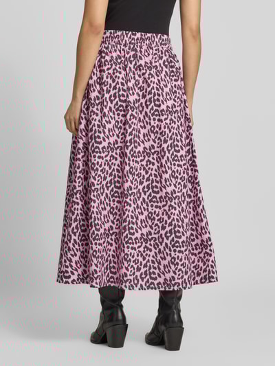 LOLLYS LAUNDRY Maxirock mit elastischem Bund Rosa 5