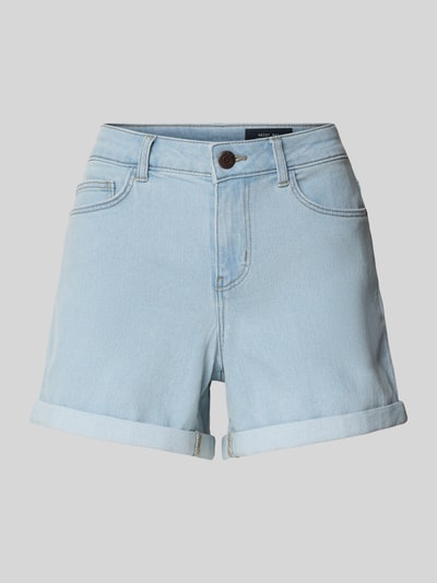 Noisy May Slim Fit Jeansshorts im 5-Pocket-Design Modell 'DEBBY' Hellblau 2