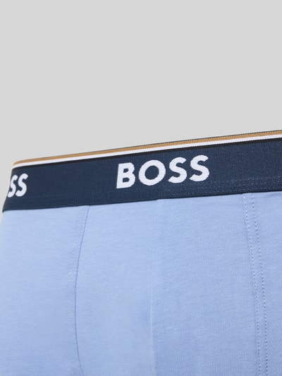 BOSS Boxershorts aus Baumwoll-Mix im 3er-Pack Modell 'BOXER BRIEF' Blau 2