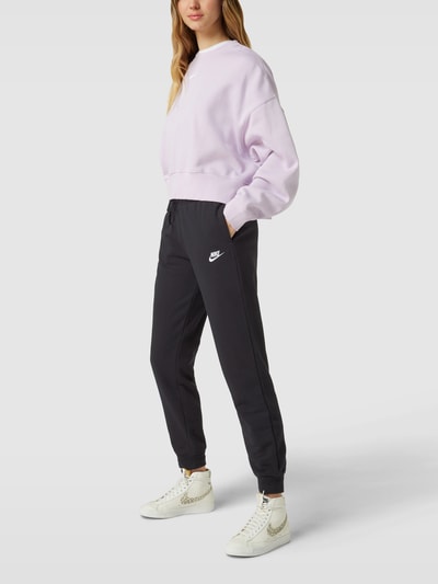 Nike Sweatpants mit Label-Stitching Black 1