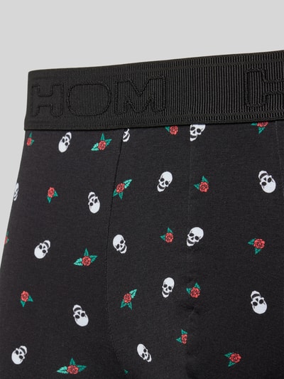 HOM Boxershort met elastische band met label, model 'Nevada'  - 2