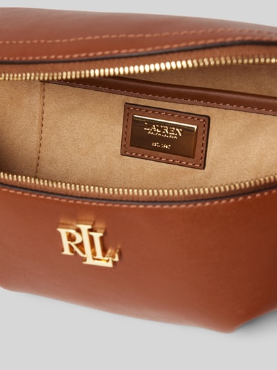 Lauren Ralph Lauren Bauchtasche mit Label-Applikation Modell 'MARCY' Cognac 5