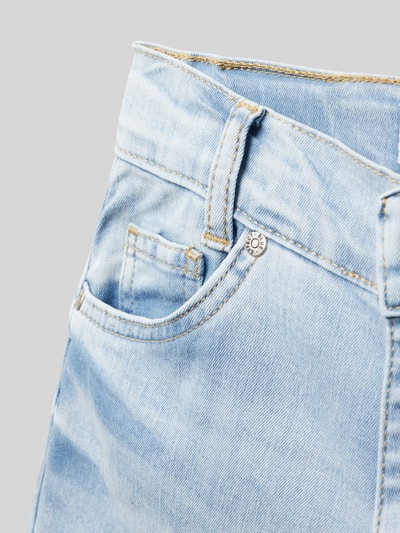 Blue Effect Jeansshorts im Used-Look Hellblau 2