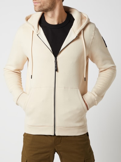 Jack & Jones Sweatjacke mit Kapuze Modell 'Classic' Offwhite 4