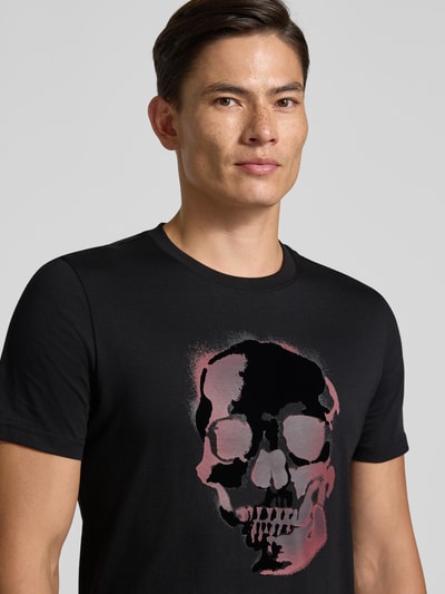 Antony Morato T-shirt met motiefprint Zwart - 3
