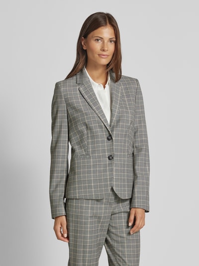 Christian Berg Woman Selection Blazer met strookzakken Zwart - 4