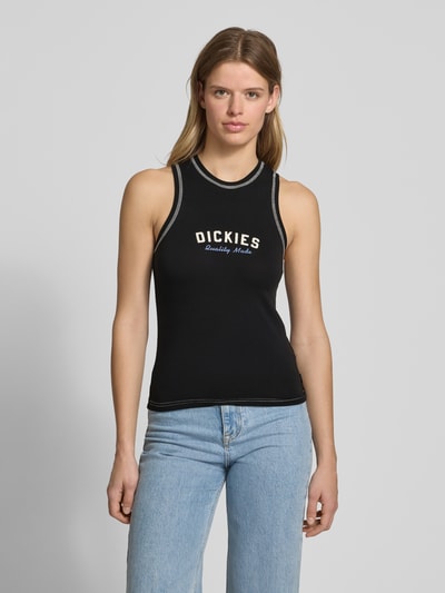 Dickies Tanktop met labelprint Zwart - 4