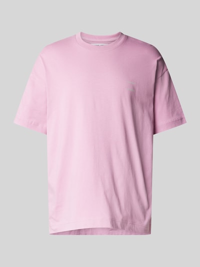 Samsøe Samsøe T-Shirt mit Label-Print Modell 'JOEL' Altrosa 2